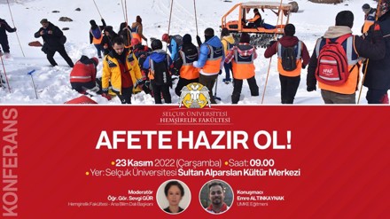 Konferans: Afete Hazır Ol! 